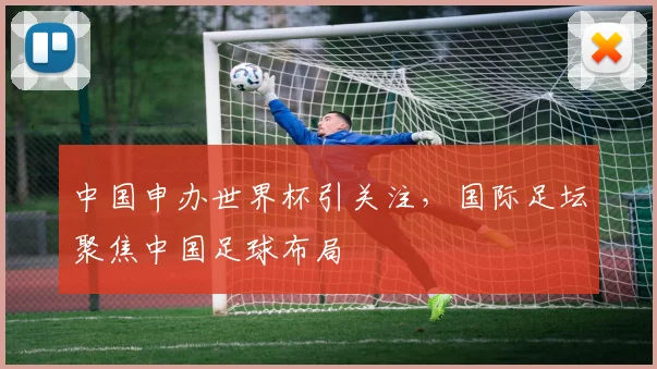 中国申办世界杯引关注，国际足坛聚焦中国足球布局